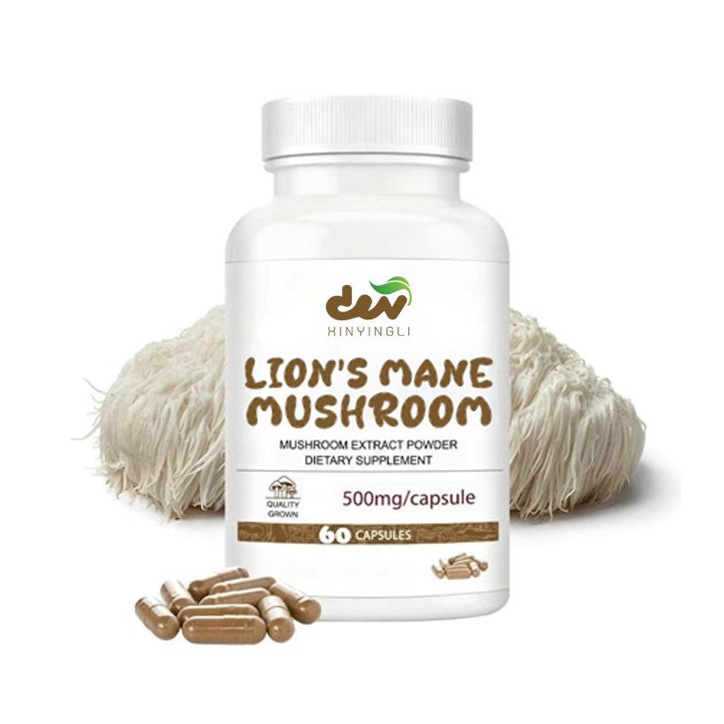 Lion Mane Mushroom - แคปซูลสารสกัดเห็ดหัวสิงโต - เห็ดหัวลิง ประกอบด้วย Β -