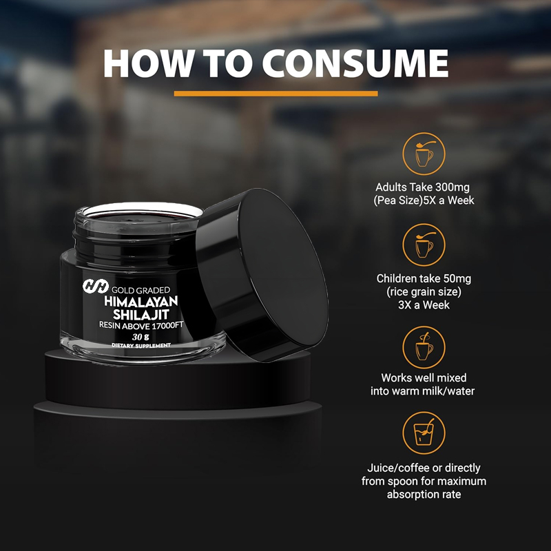 ชิลลาจิตแท้จากเทือกเขาหิมาลัย  - Shilajit Resin Pure บทวิจารณ์และราคา