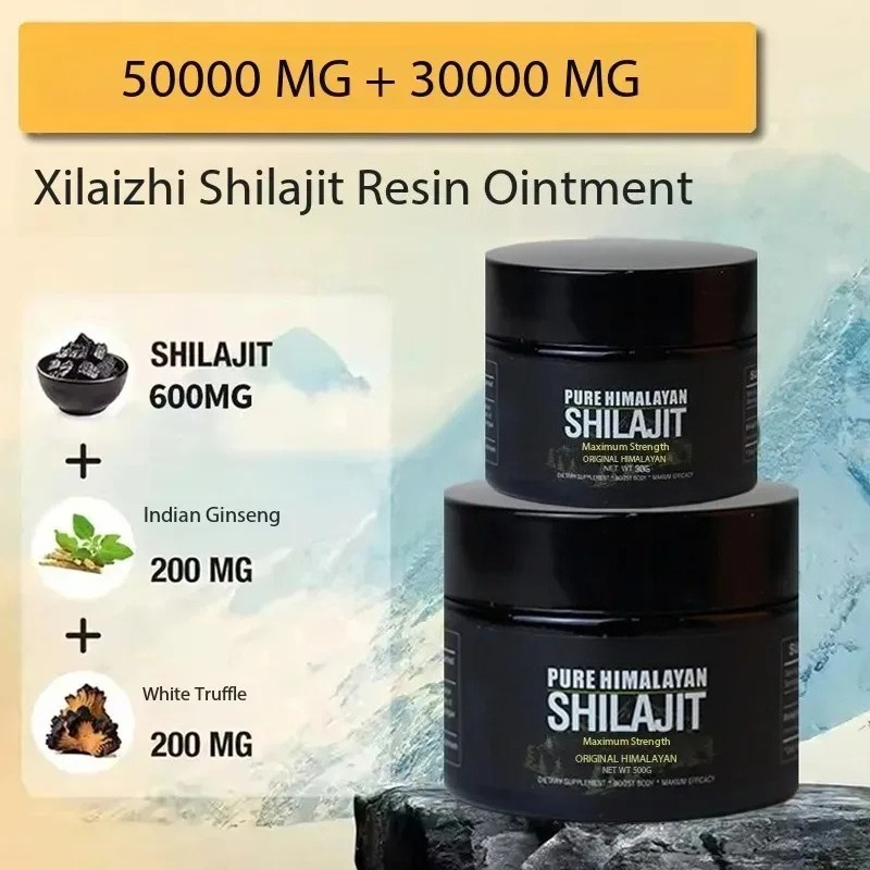 ชิลลาจิตเรซิ่นเพสต์ 30 กรัม/50 - Shilajit Resin Pure บทวิจารณ์และราคา