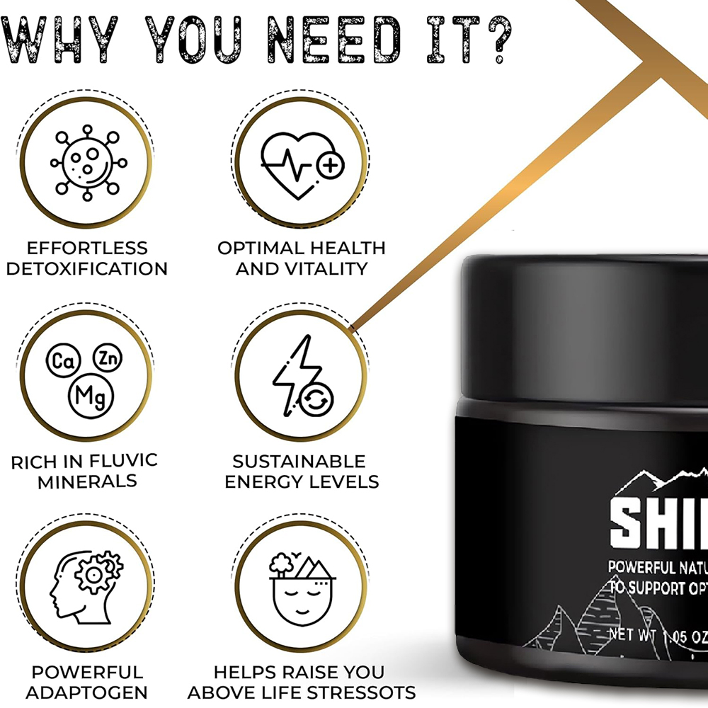 ชิลลาจิตแท้จากเทือกเขาหิมาลัย  - Shilajit Resin Pure บทวิจารณ์และราคา