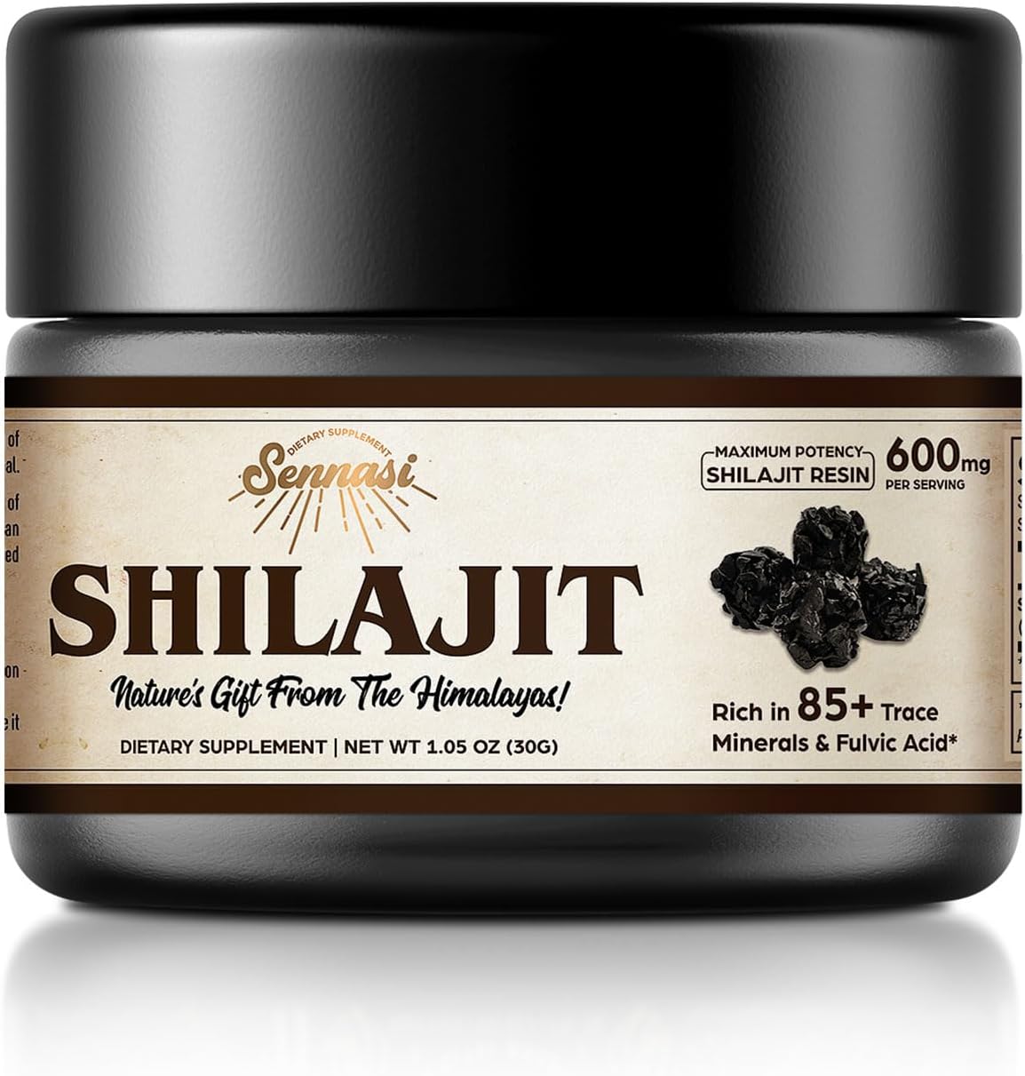 ชิลลาจิต ชิลลาจิตแท้จากเทือกเข - Shilajit Resin Pure บทวิจารณ์และราคา
