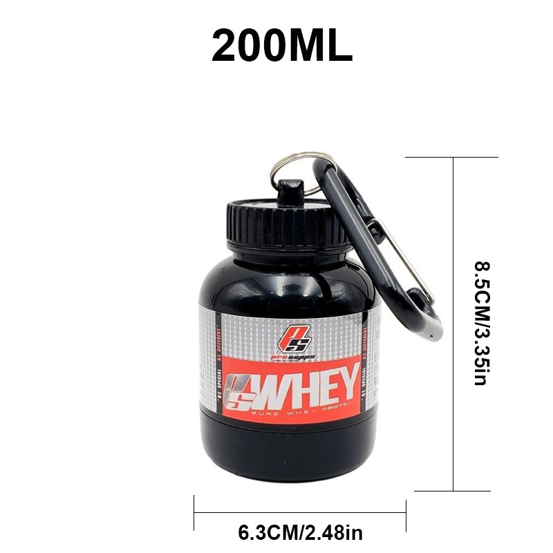 100/200ml แบบพกพาโปรตีนผงอาหาร - Whey Protein Isolate บทวิจารณ์และราคา