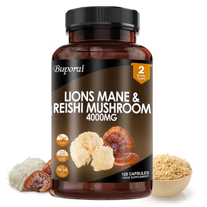 เห็ดหลินจือและเห็ดหัวลิง 4000  - Lion Mane Mushroom บทวิจารณ์และราคา