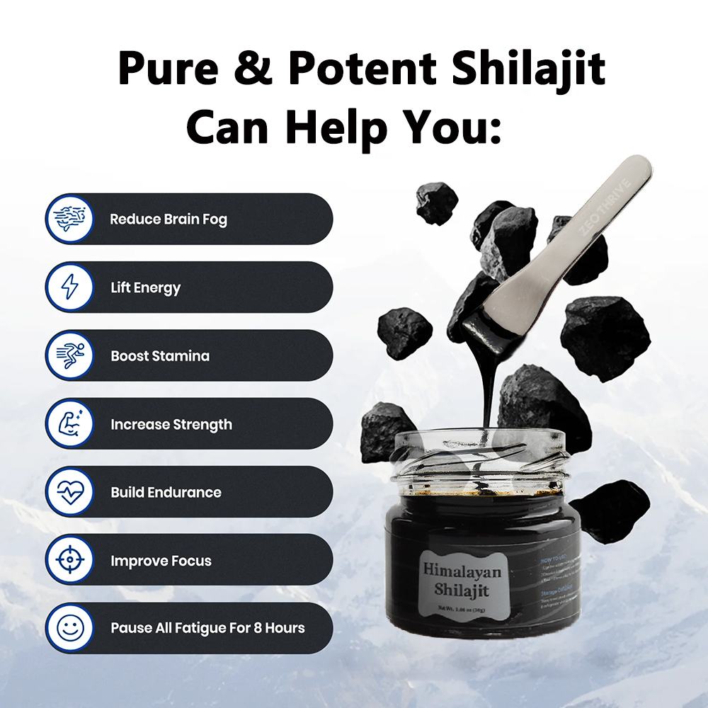ชิลลาจิตแท้จากเทือกเขาหิมาลัย  - Shilajit Resin Pure บทวิจารณ์และราคา