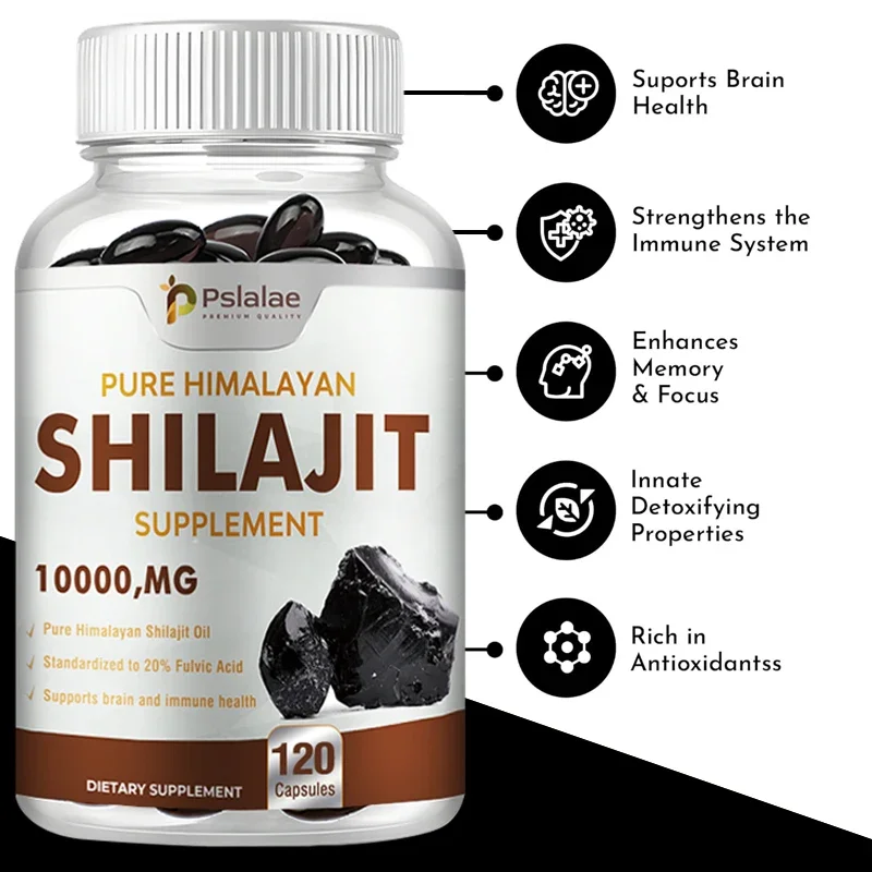 แคปซูลเรซิน Shilajit หิมาลัยบร - Shilajit Resin Pure บทวิจารณ์และราคา