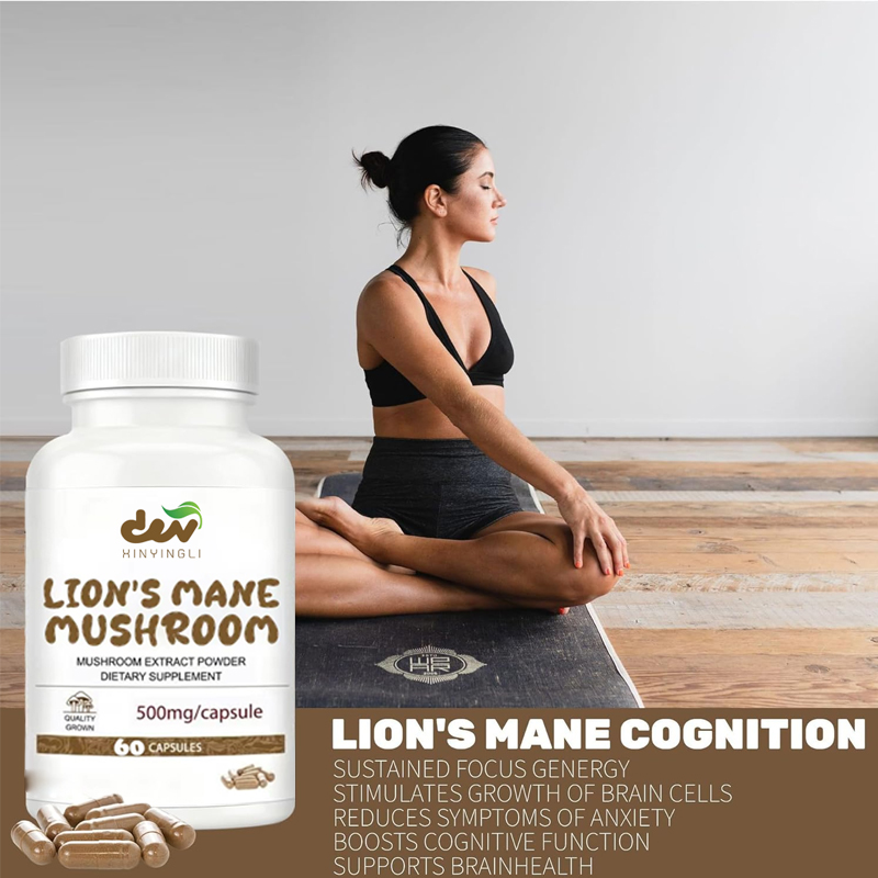 แคปซูลสารสกัดเห็ดหัวสิงโต - เห - Lion Mane Mushroom บทวิจารณ์และราคา