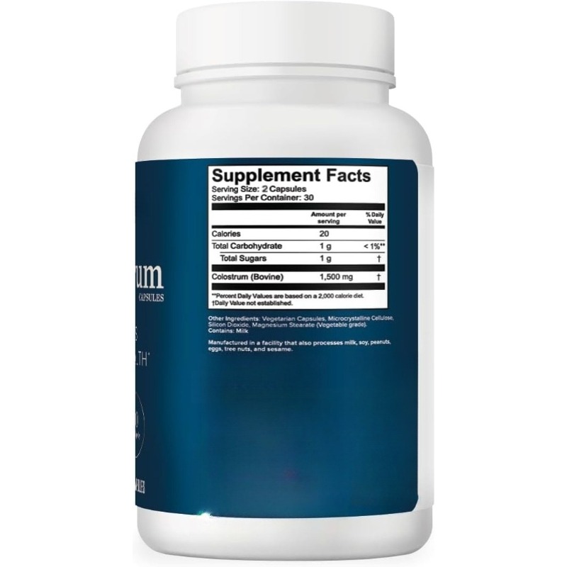 อาหารเสริมนมน้ำเหลือง - 1500 ม - Colostrum Bovine Powder บทวิจารณ์และราคา
