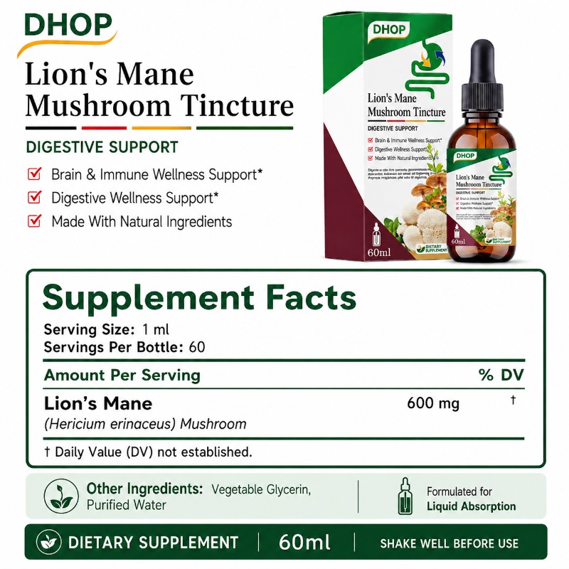 สารสกัดเห็ดหลินจือชนิดน้ำสำหรั - Lion Mane Mushroom บทวิจารณ์และราคา