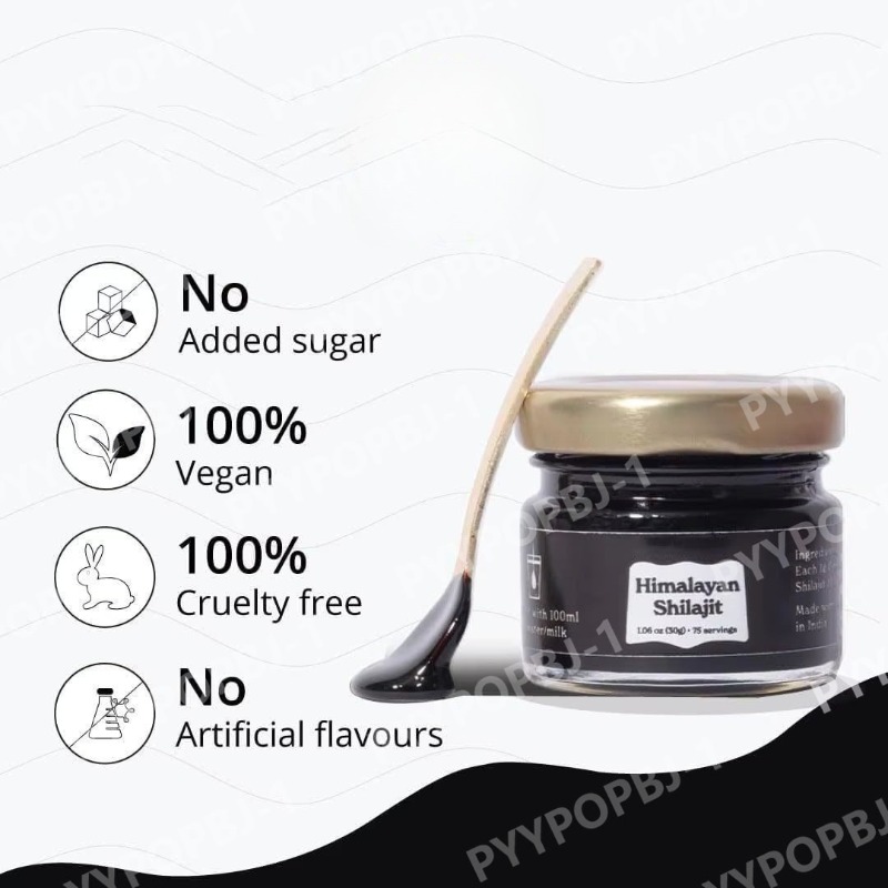 ชิลลาจิต เรซิน ออร์แกนิก ธรรมช - Shilajit Resin Pure บทวิจารณ์และราคา