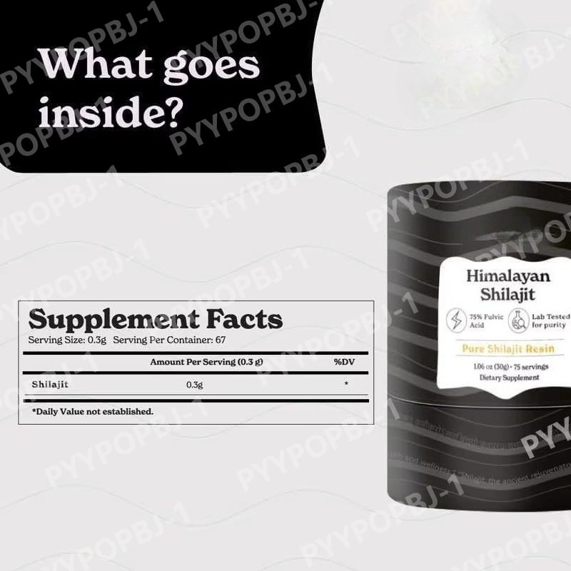 ชิลลาจิต เรซิน ออร์แกนิก ธรรมช - Shilajit Resin Pure บทวิจารณ์และราคา