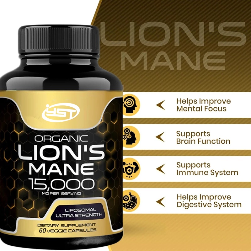 ผลิตภัณฑ์เสริมอาหารเห็ดเห็ดหัว - Lion Mane Mushroom บทวิจารณ์และราคา